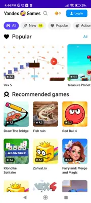 Yandex Games android App screenshot 9