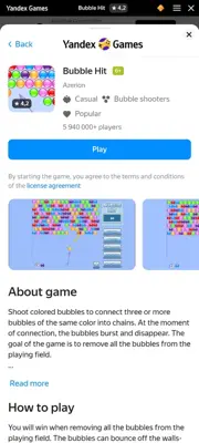 Yandex Games android App screenshot 5