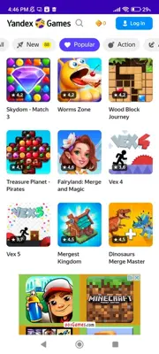 Yandex Games android App screenshot 8